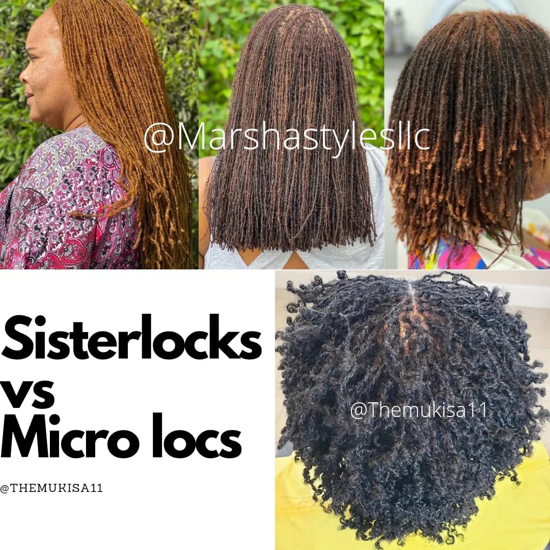 What is the Difference between Sisterlocks and Micro locs